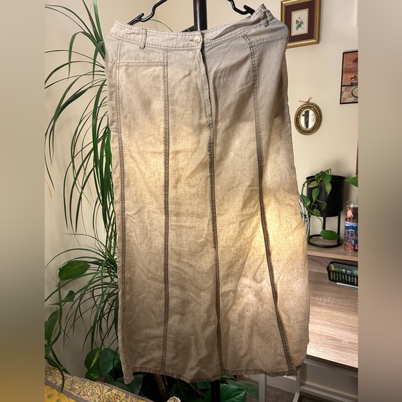 Maxi Linen Skirt - Picture 3 of 6